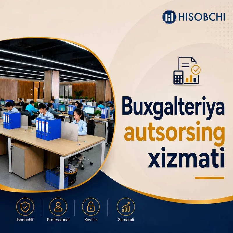Бухгалтерские услуги | Бухгалтерский аутсорсинг | Soliq hisoboti