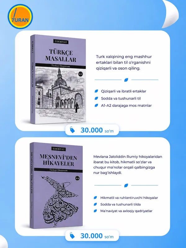 Turkcha kitoblar