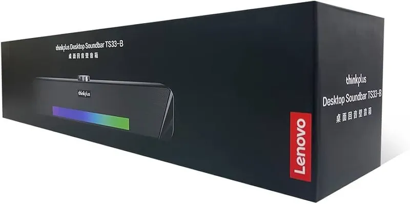 Lenovo Thinkplus TS33B Bluetooth, AUX колонка Speaker RGB — фото 1