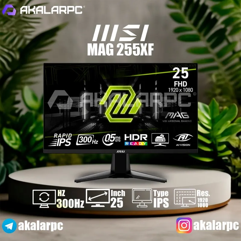 MSI MAG 255XF 25" FHD 300Hz 1 MSI MAG 255XF 25" FHD 300Hz 1