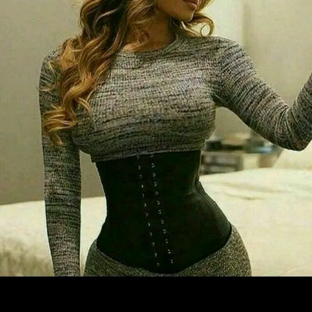 Waist lateks korset, o‘lchami XS, sut rang, Columbia 1