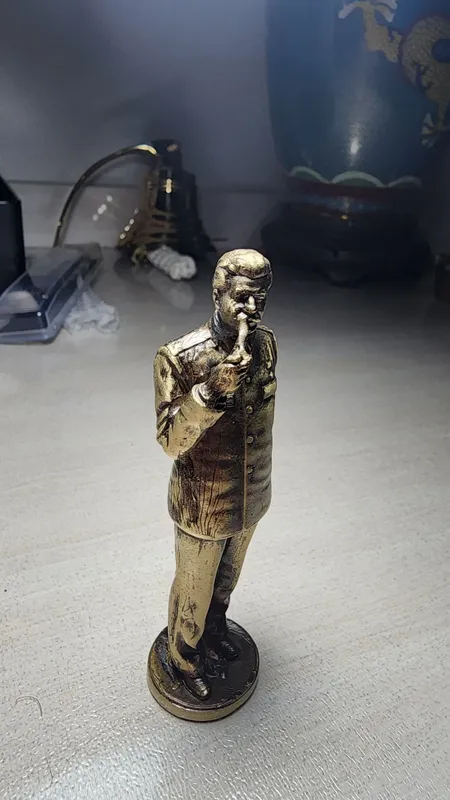 12 см высота сталина.бронза.