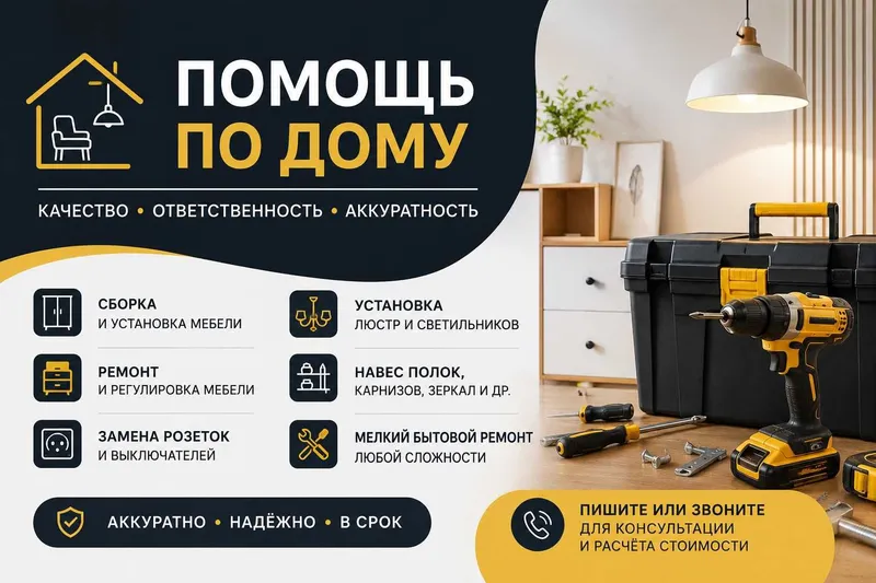 Услуги домашнего мастера