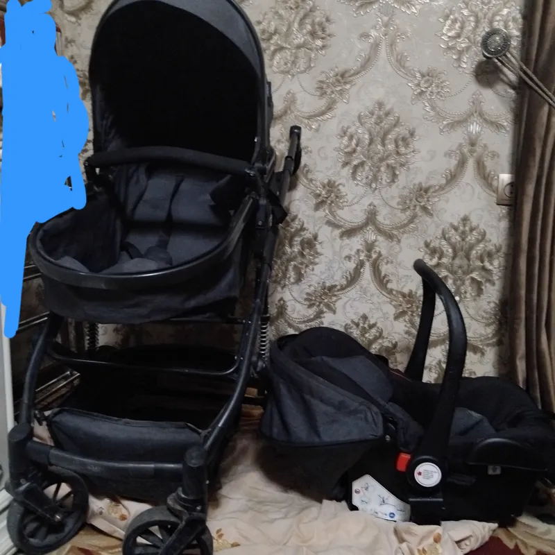 коляска ва автокреслоси бн комплект