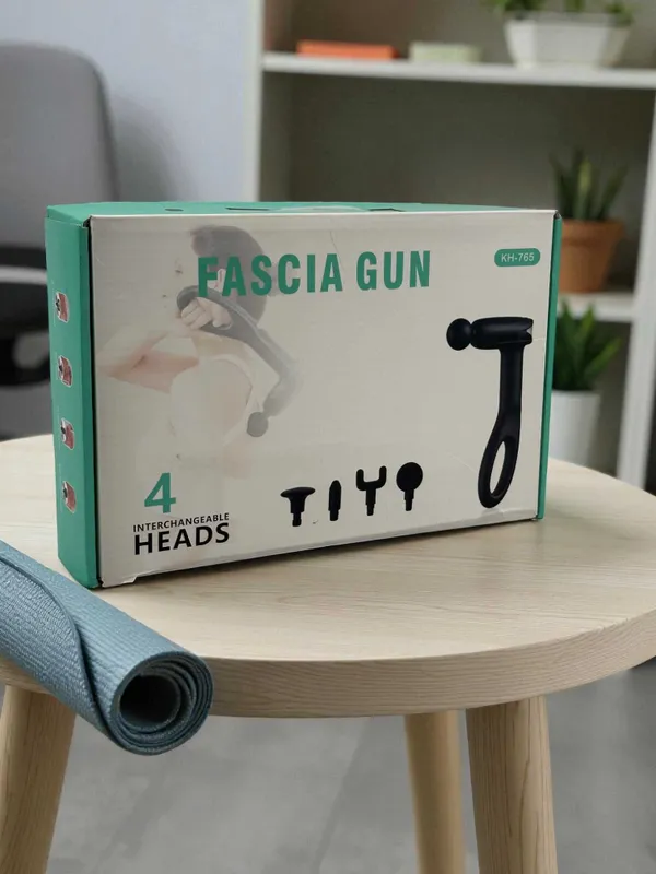 Массажер Fascial gun, 4 режима работы