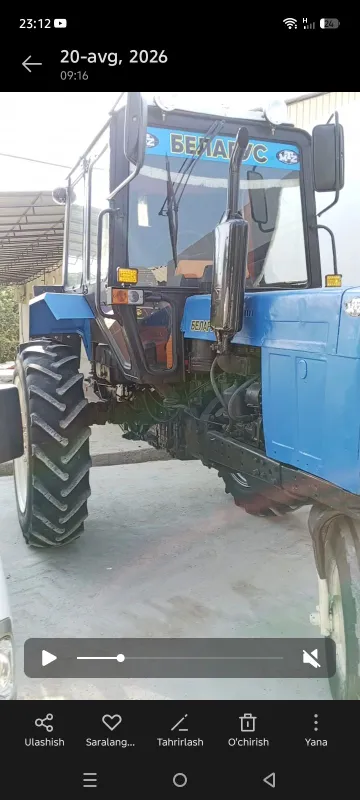 Mtz 80 sotiladi xamma joyiga javob faqat minish kerak 2 Mtz 80 sotiladi xamma joyiga javob faqat minish kerak 2