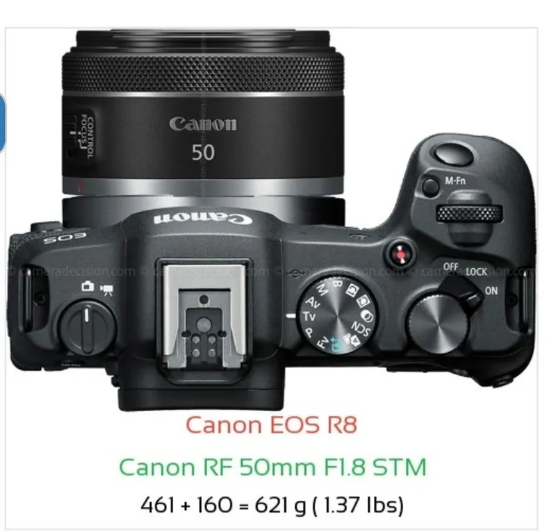 Canon R8 camera и RF 50mm. Prograde 128gb — фото 5