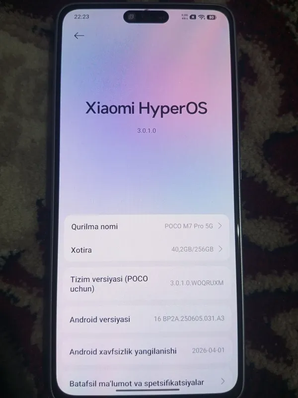 Poco M7 Pro 5G sotiladi — фото 1