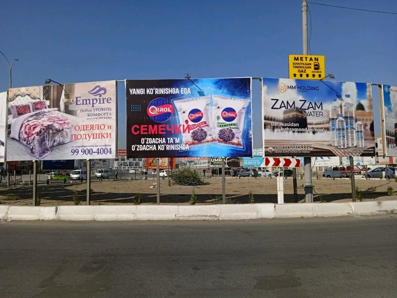 Vodiy bo'ylab Led ekran, bilbo'rdlarda reklama — фото 2