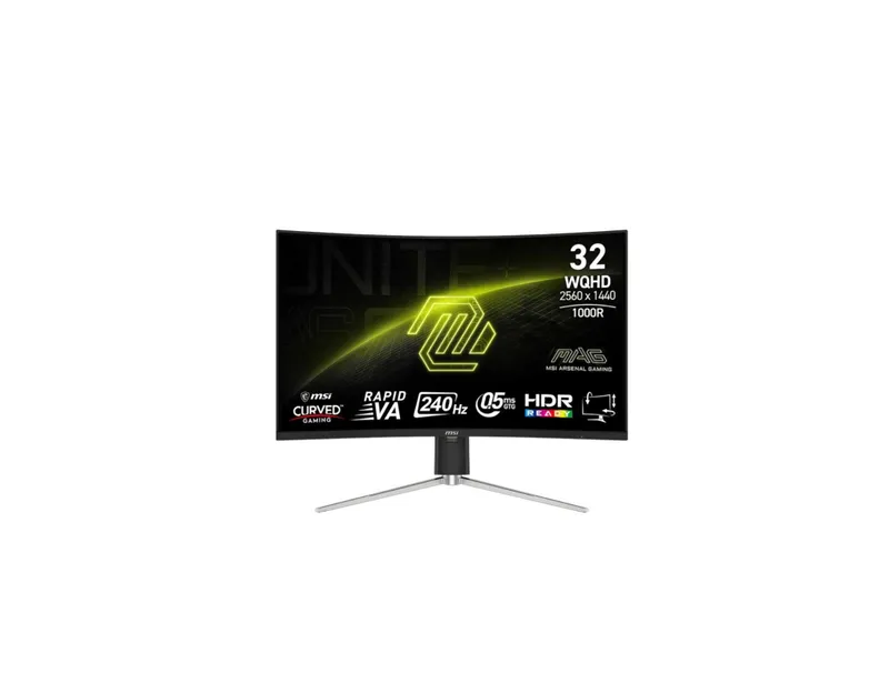 ' Монитор 31.5" MSI MAG 325CQRXF E2 (2K QHD,Curved 1000R, 240Hz,USB-C)