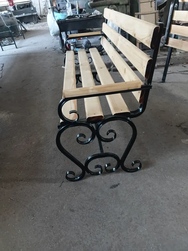 Скамейка 1,5м из профиля 20х20 и 40х20