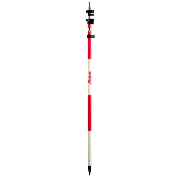 Вехи LEICA GLS112 и GLS11 телескопическая, 3.65м и 2,15м 1