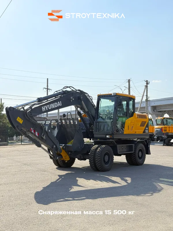 Hyundai HW155A колесный экскаватор в наличии — фото 4