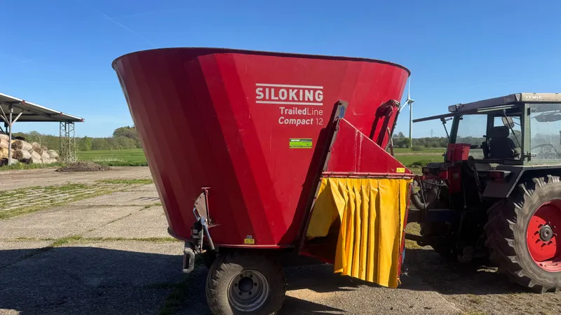 Siloking TrailedLine Compact 12, Yem aralashtiradigam MIXER. 7