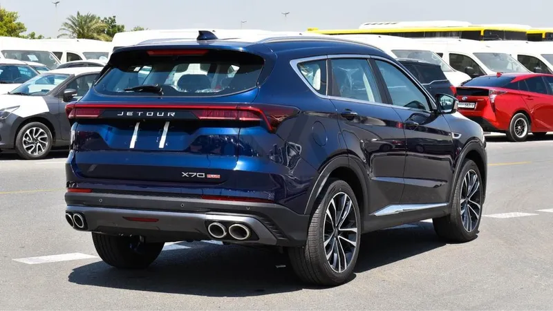 Jetour x70 plus 2023 dark blue — фото 1