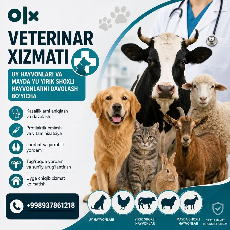 Veterinar xizmati Veterinar xizmati