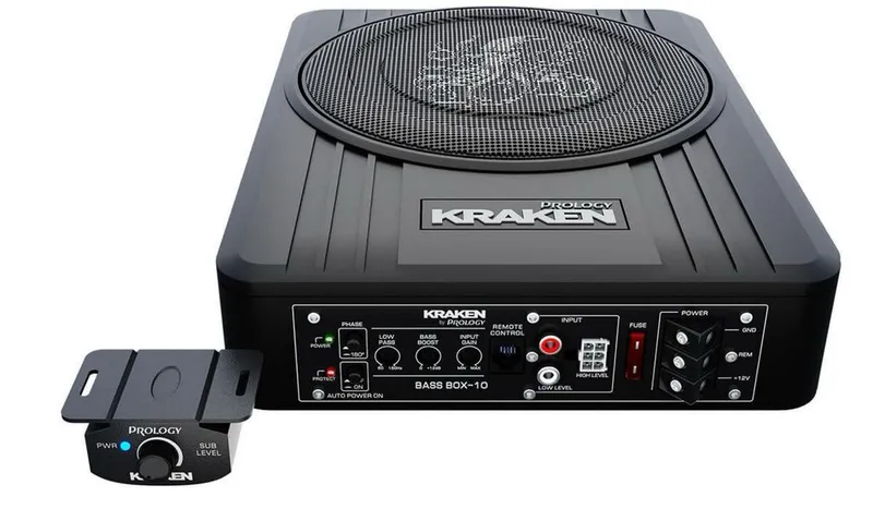PROLOGY KRAKEN BASS BOX-10 автомобильный активный сабвуфер
