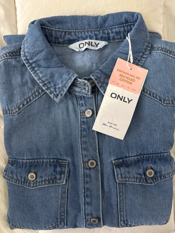 Рубашка бренда Only, оригинал, цена 30€ 1