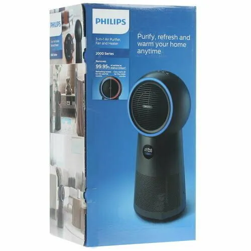 Очиститель воздуха Philips AMF220/15, черный металлик — фото 2