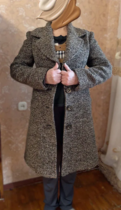 Пальто женское шерстяное