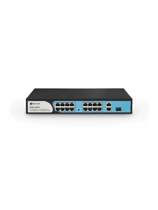 PoE-коммутатор - BDCOM S1200-16P2G1S