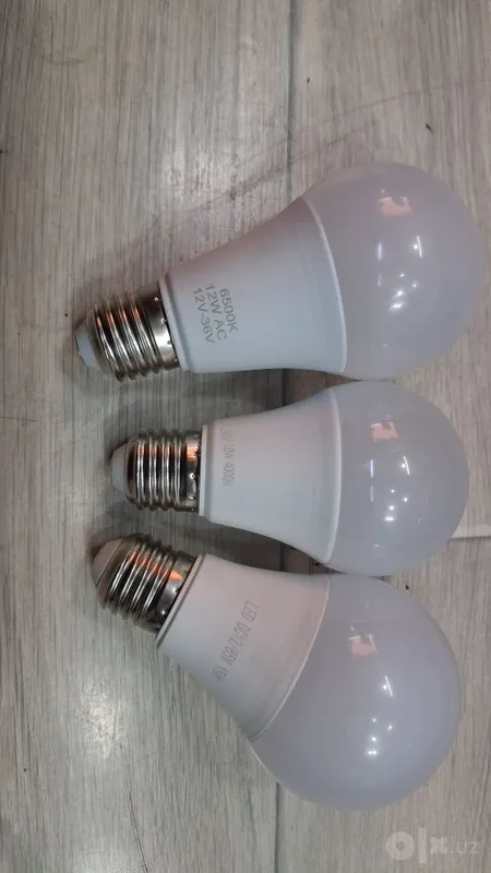 Лед лампочка. Led lamp 12 вольт-36 вольт 10w;12w;15w 4000к 1 Лед лампочка. Led lamp 12 вольт-36 вольт 10w;12w;15w 4000к 1