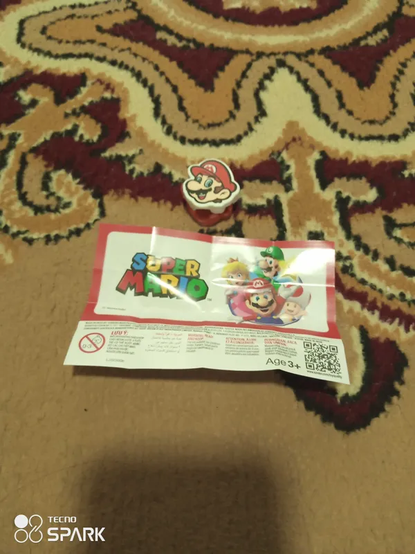 Коллекционный аксессуар из kinder joy корпорация с super Mario 'марио' 1 Коллекционный аксессуар из kinder joy корпорация с super Mario 'марио' 1