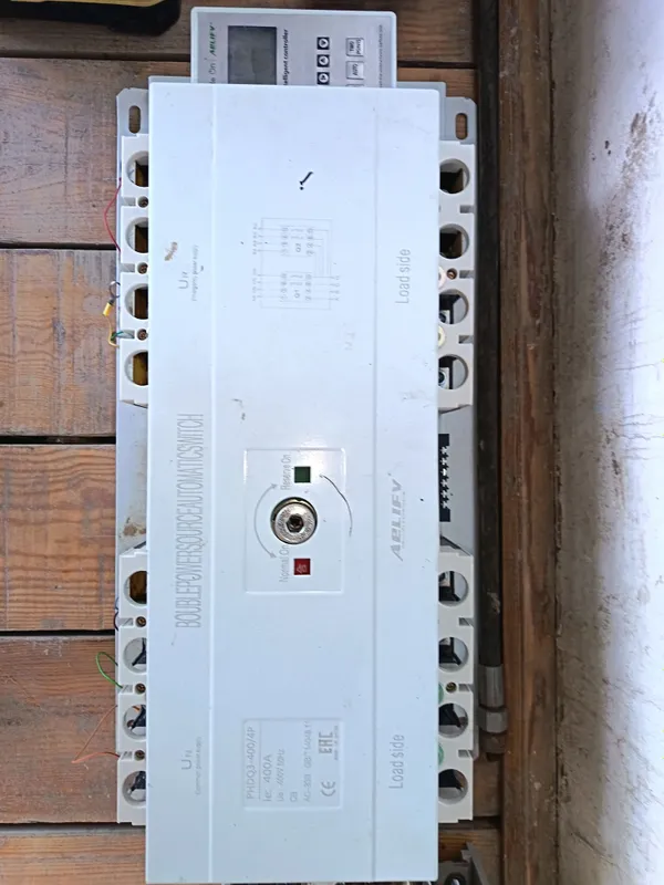 KDQ2-400/4P 400A ABP intelligent type.
