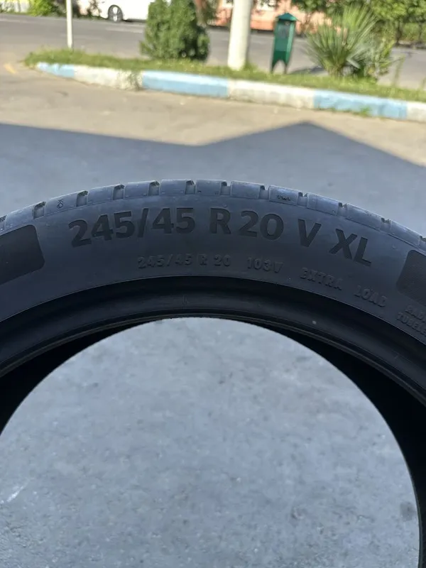 Continental EcoContact 6 245/45 R20 — 1 шина, хорошее состояние — фото 1