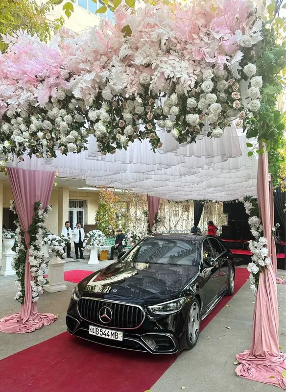 Услуги Vip Автомашиной Мерседес S223 222 свдеб Организация кортежэй