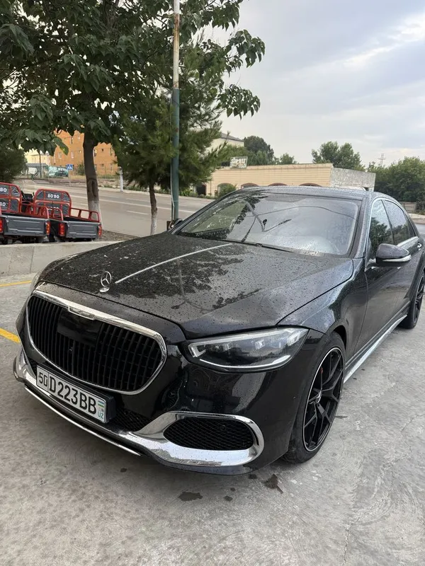 Mersades benz s550 yaponka w223 long 3