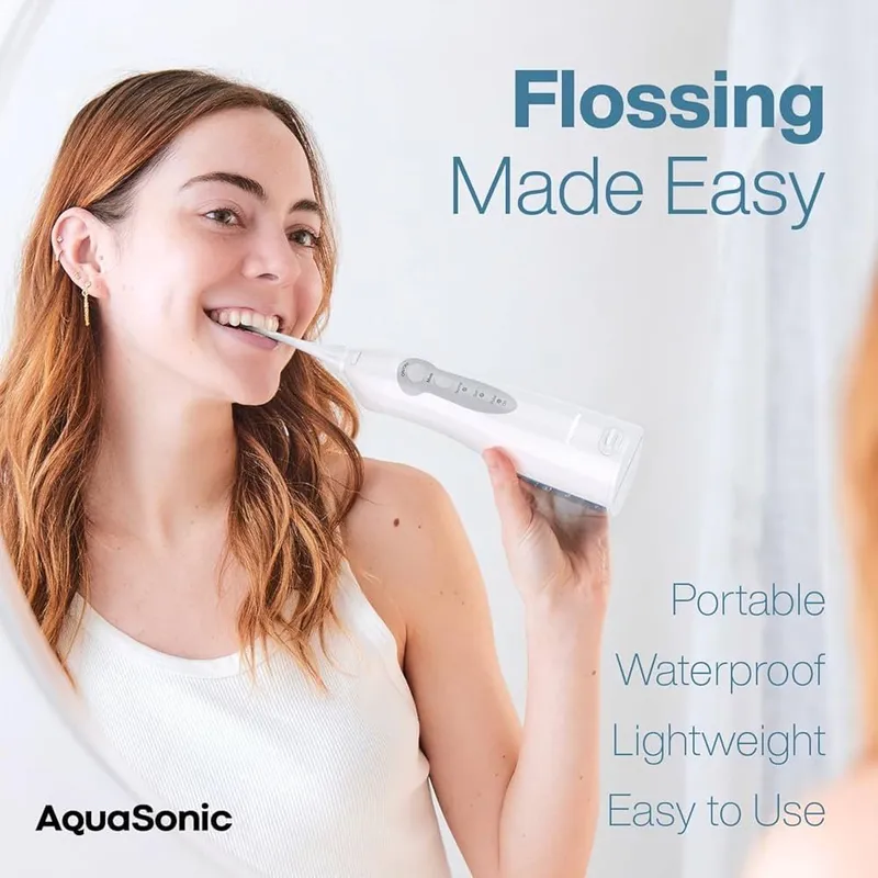 Irrigator AquaSonic Aqua Flosser – Cordless Portable Water Flosser — фото 1