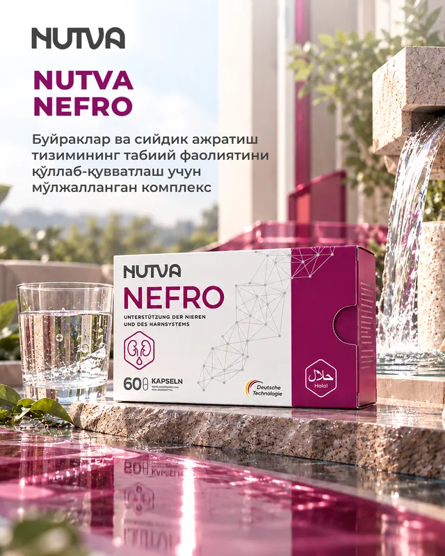 NUTVA NEFRO — для здоровья почек 4