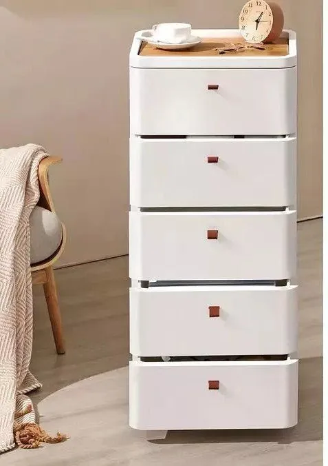 Комод пластиковый с выдвижными ящиками 2