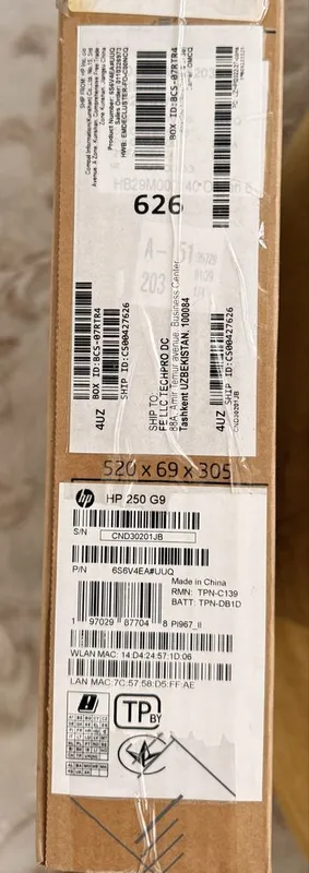 Ноутбук HP 250 G9 i7 5 Ноутбук HP 250 G9 i7 5