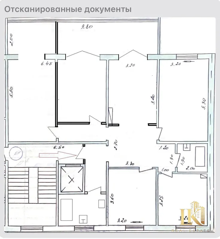 Продаётся 5-комнатная квартира 120 м², 5/2/9, Яшнабадский район (Банковский дом) 10