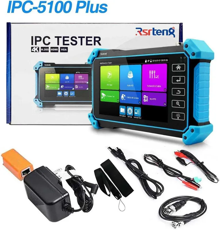 IPC tester 8k universal / IPC тестер 8к для камера с шупом 2 IPC tester 8k universal / IPC тестер 8к для камера с шупом 2
