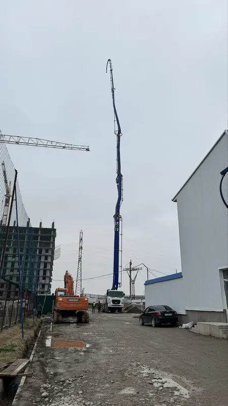 Avtobetononasos nasos pauk 38 metrlikdan 75 metrlikgacha