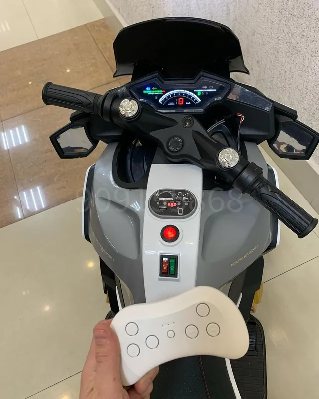 Детский мотоцикл KP1698 12V с пультом | для детей 3-8 лет 5