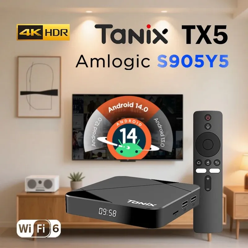 Качественная Приставка TANIX TX5 4/32 без прошивки и Настройки 1 Качественная Приставка TANIX TX5 4/32 без прошивки и Настройки 1