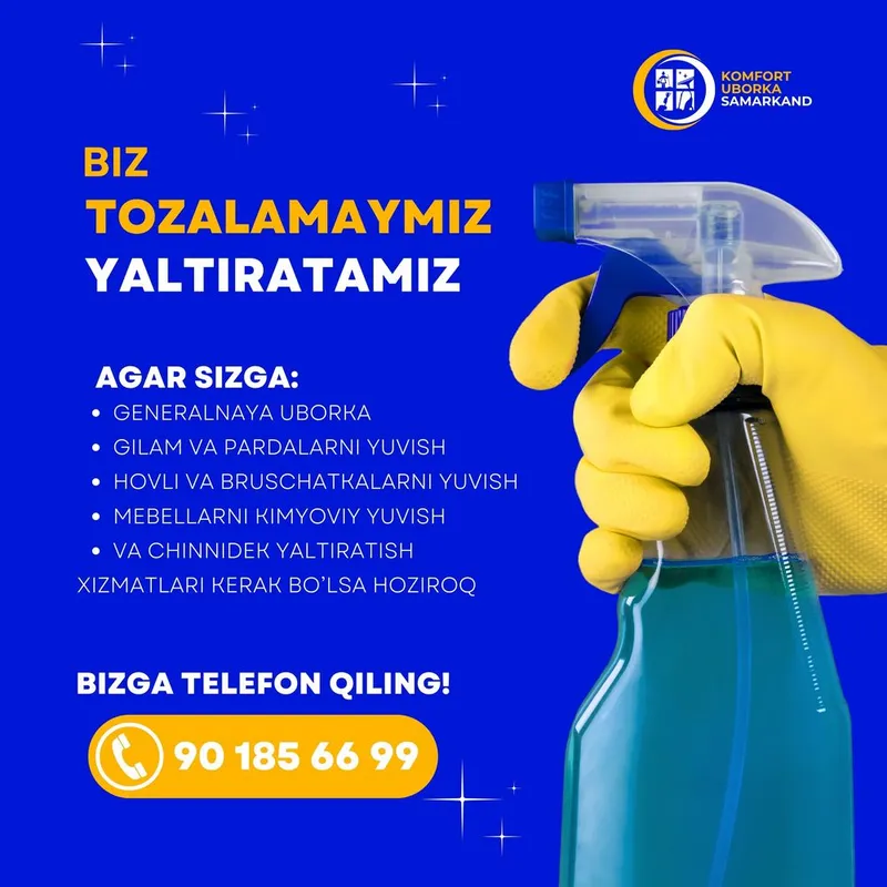 Uborka, klining xizmati! Uy, ofis, hovlilarni tozalaymiz! — фото 3