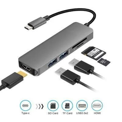 Доставка! Type c vga/hdmi/ usb/ type c pd / aux переходник,адап — фото 5