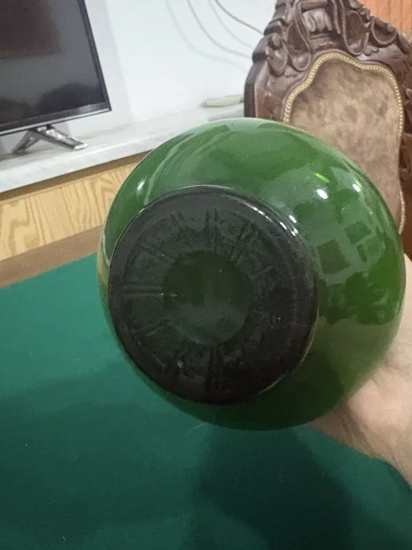 Ваза для цветов цветное стекло 3