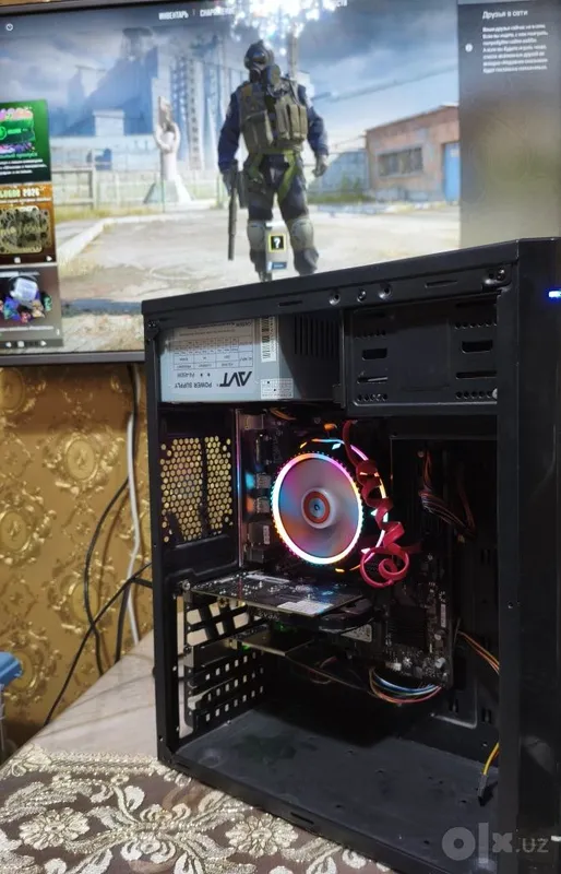 Компьютер кейс (10100f/h510/nvme ssd/gt 740/ddr4 8gb) 2 Компьютер кейс (10100f/h510/nvme ssd/gt 740/ddr4 8gb) 2