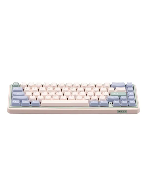 Клавиатура механическая Varmilo Minilo VXT67 Eucalyptus, Gateron G Pro 2.0 Red, RGB, 67 клавиш — фото 2 Клавиатура механическая Varmilo Minilo VXT67 Eucalyptus, Gateron G Pro 2.0 Red, RGB, 67 клавиш — фото 2