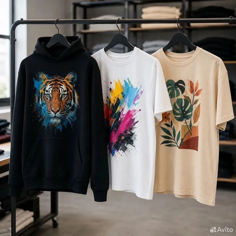 Kiyimga print xizmati | DTF, UV DTF | 1 donadan buyurtma 3