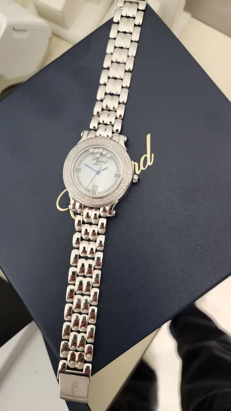 Золотые женские часы Chopard — фото 2