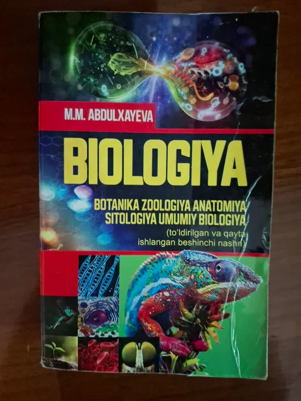 Kitob Biologiya Kitob Biologiya