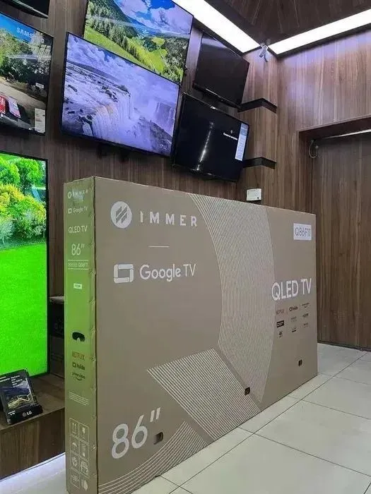 Immer 75/86 4K UHD WebOS televizor, bepul yetkazib berish 1