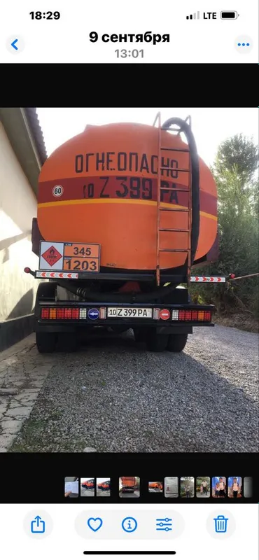Benzavoz hizmati kamaz fura zil gaz 53 — фото 2